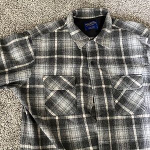 pendleton black flannel